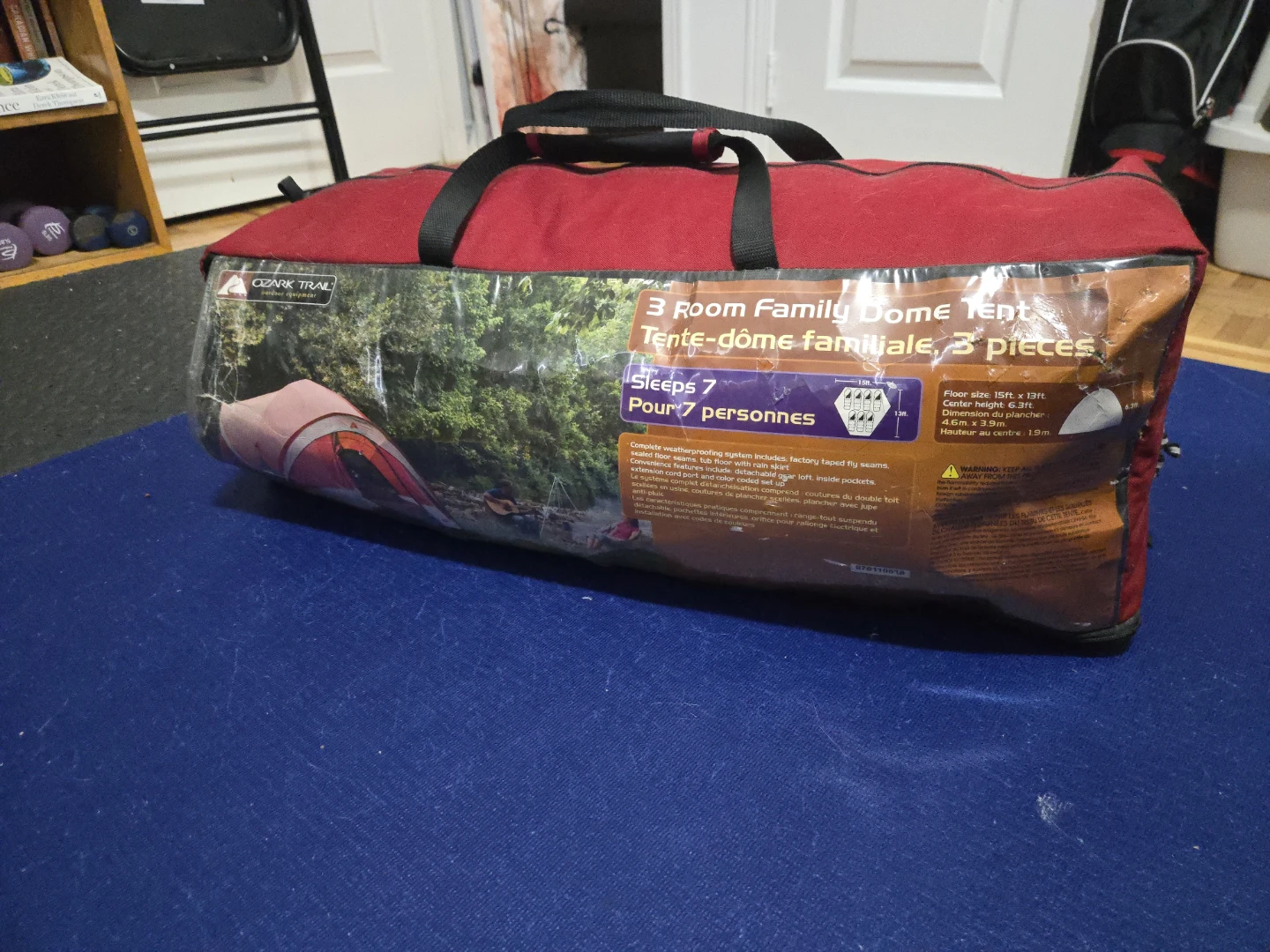 Ozark Trail 3 Room Family Dome Tent - Sleeps 7 - photo 2