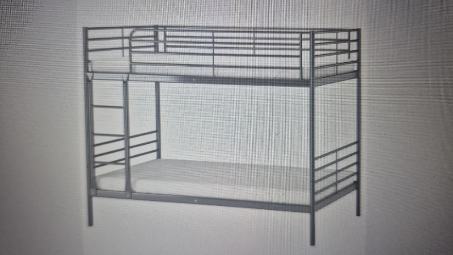 IKEA Twin Bunk Bed White