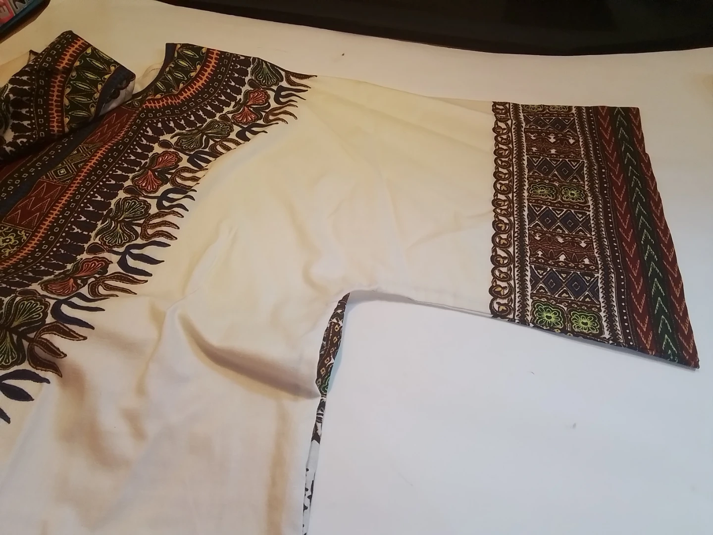 Vintage 1970s MODESTO GARMENTS Jamaican Dashiki Tunic Shirt - photo 4