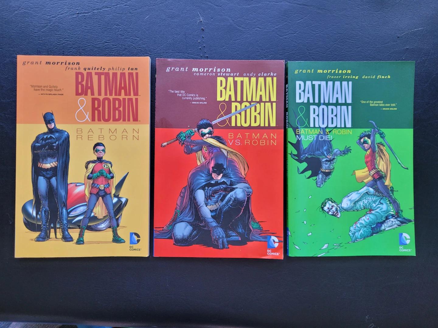 Grant Morrison Batman & Robin Graphic Novel Set