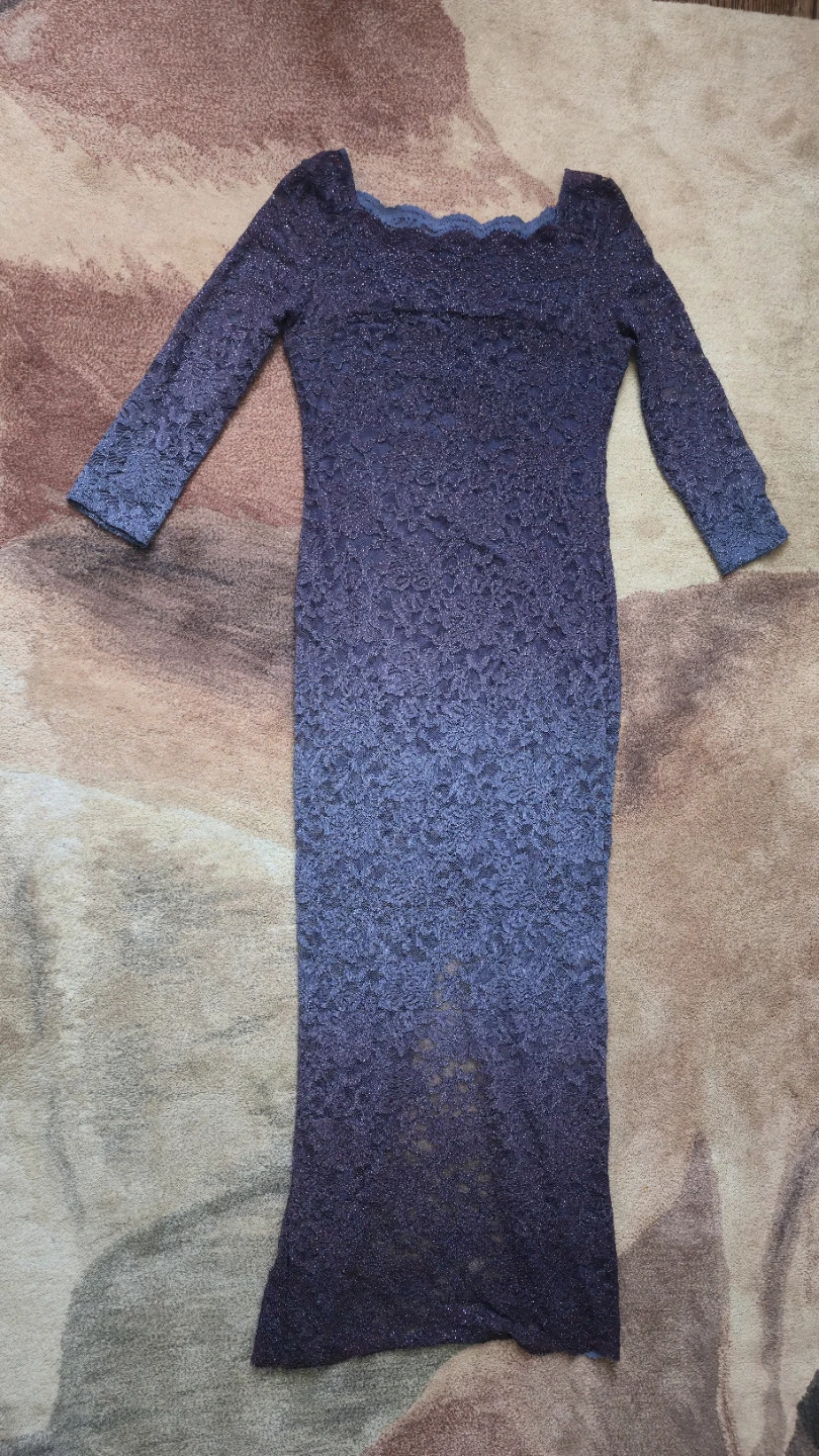 Sparkly Ombre Lace Dress size 6