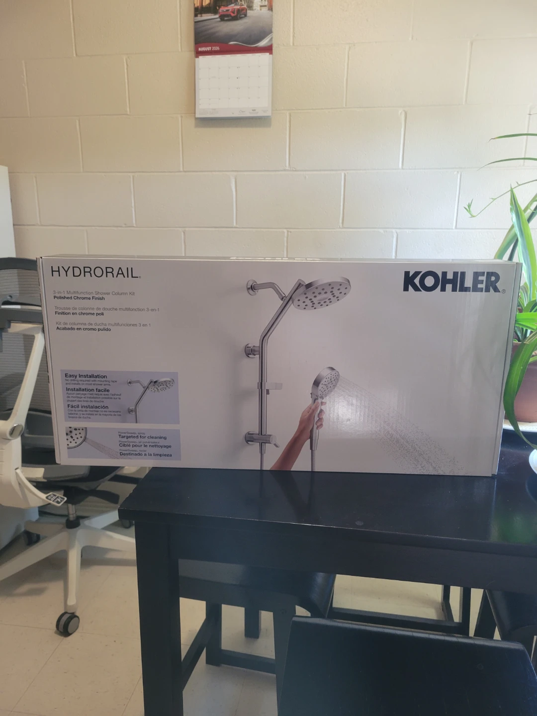 Kohler Hydrorail 3-in-1 Shower Column