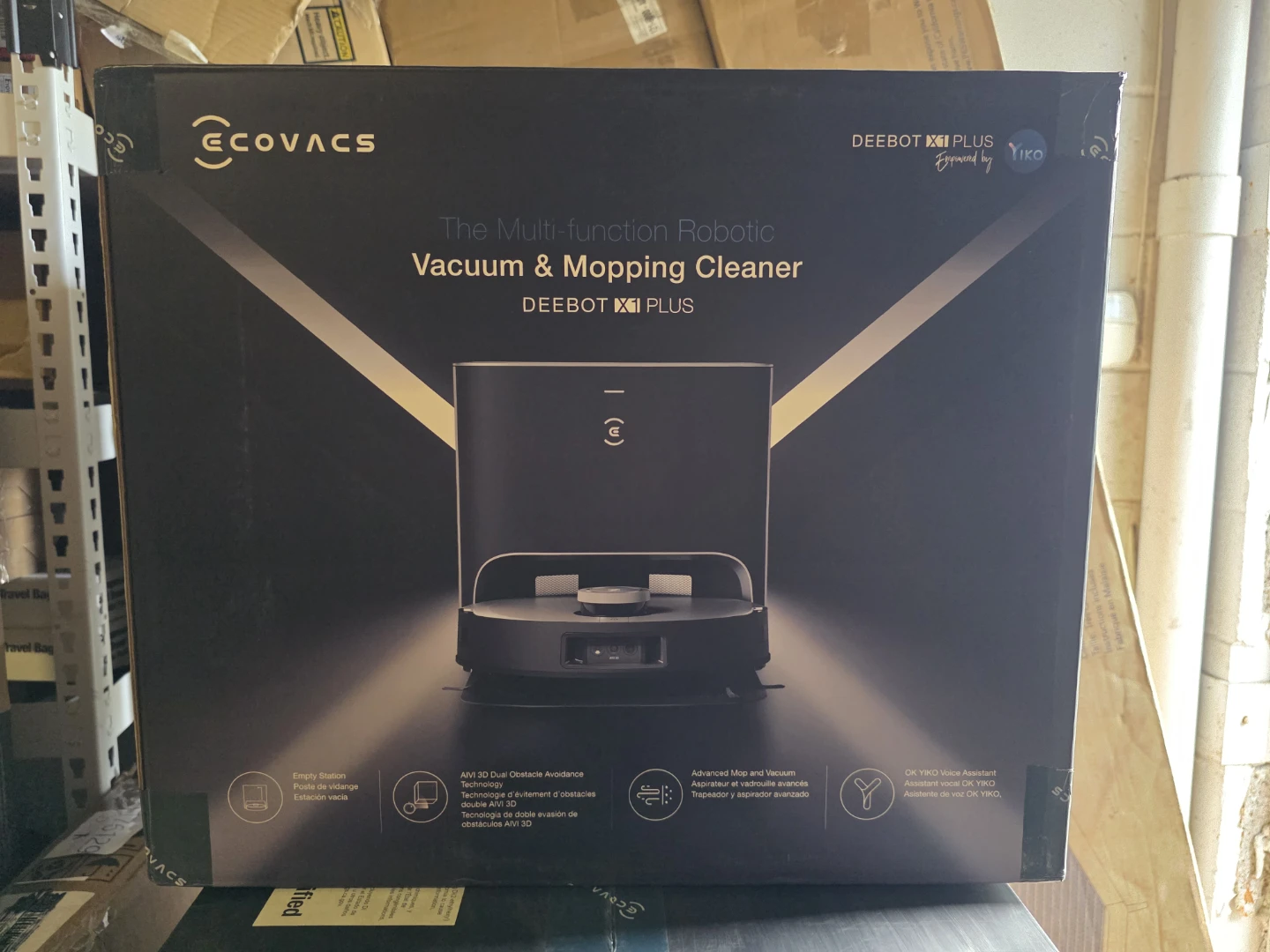 NEW ECOVACS DEEBOT X1 PLUS