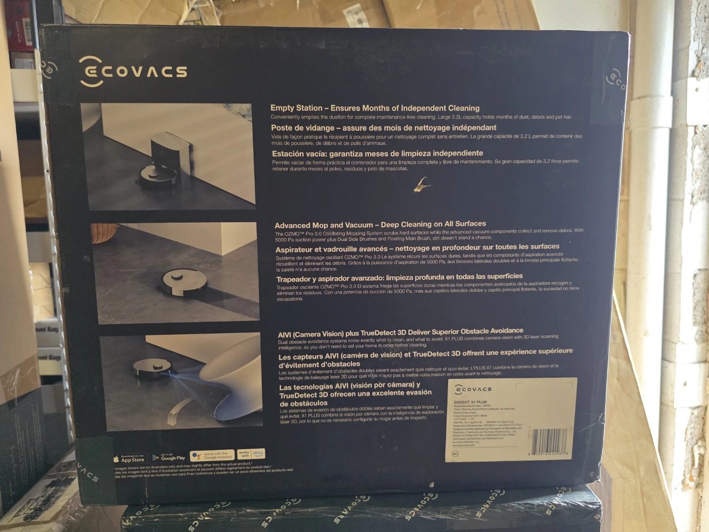 NEW ECOVACS DEEBOT X1 PLUS - photo 4