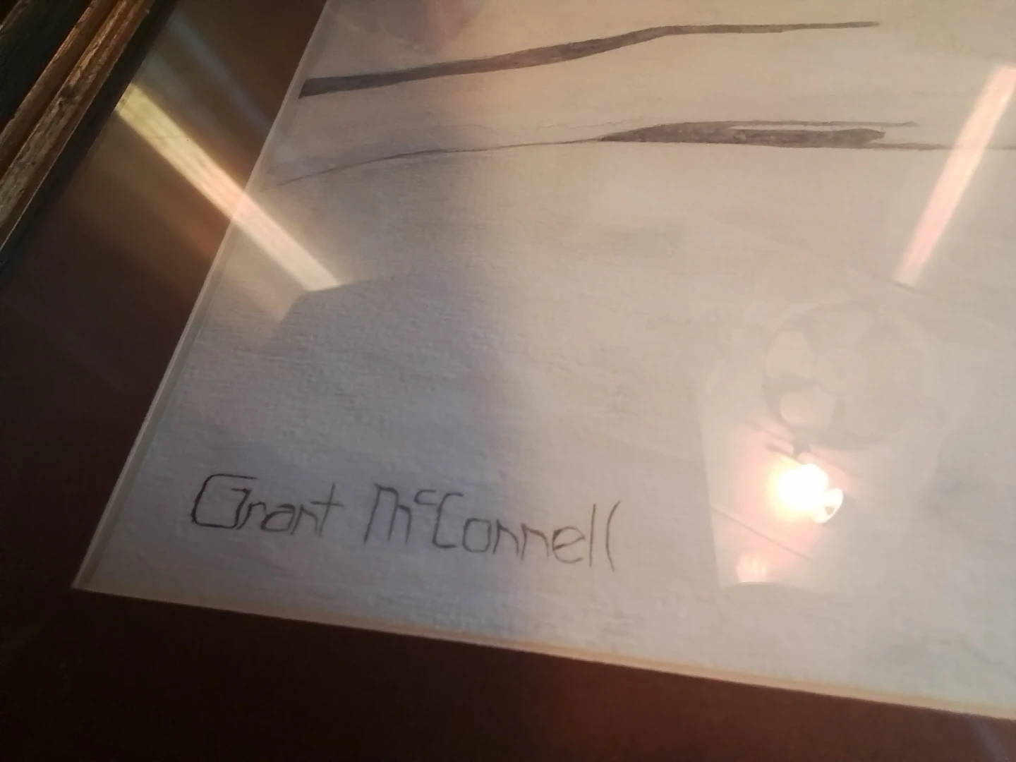 Grant McConnell Framed Winter Landscape Painting - photo 4