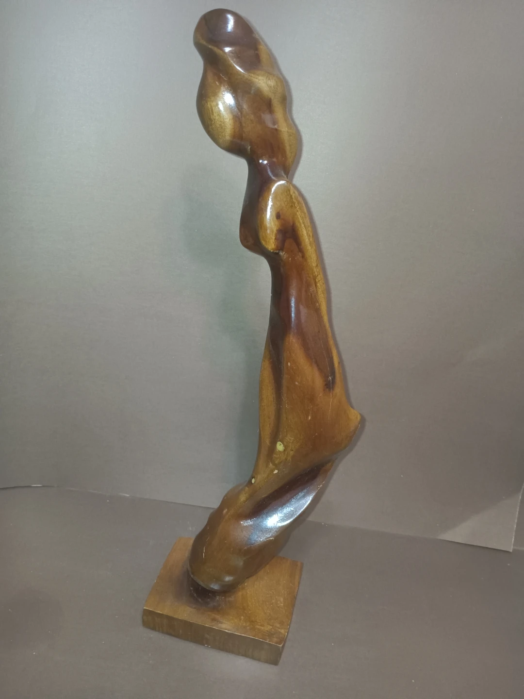 Wooden Abstract Sculpture Figurine - photo 4