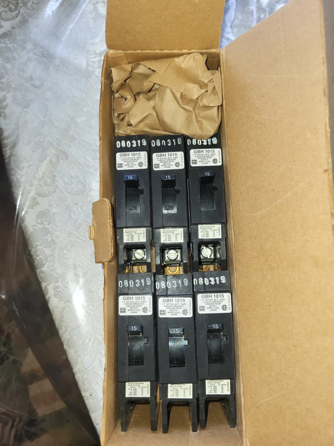 Cutler-Hammer GBH 1015 Circuit Breakers - QTY 6 - photo 3