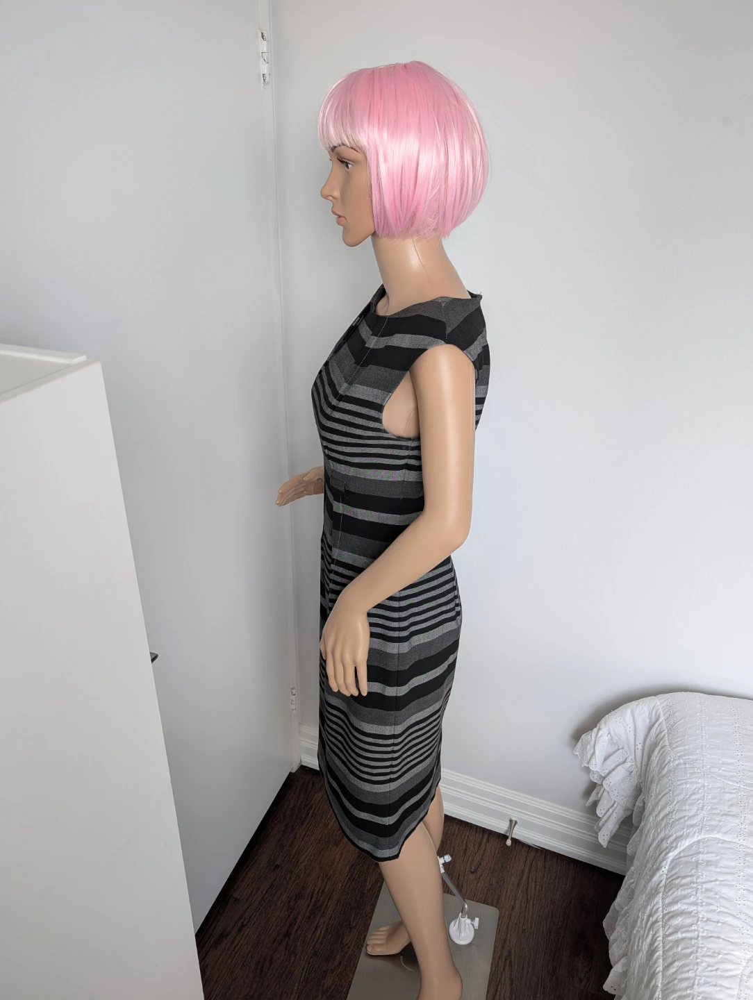 Calvin Klein Striped Sheath Dress - photo 2