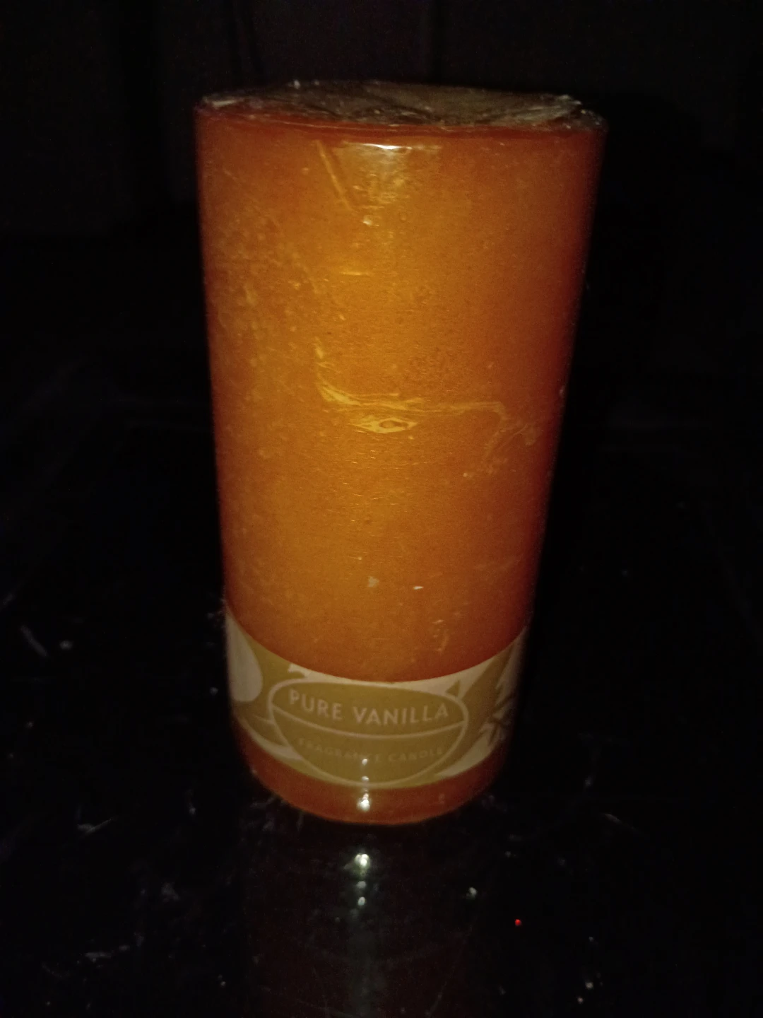 Pure Vanilla Scented Pillar Candle