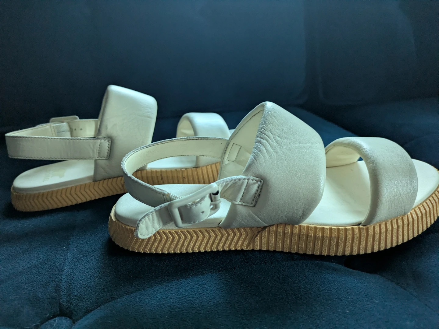 SOREL Ona Streetworks Go-To Flat Sandals 8.5 butter yellow 💛 - photo 4