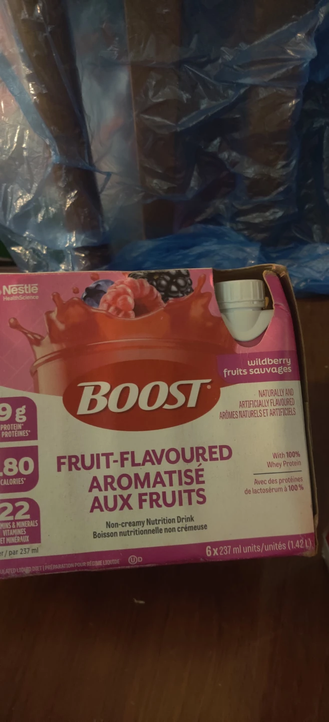 Boost Fruit-Flavoured Wildberry 12  x 237ml - photo 5