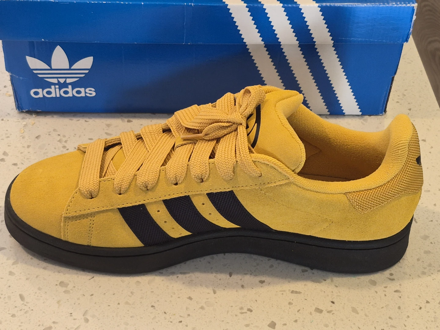 Adidas Campus Skate Shoes - Yellow/Black - photo 5