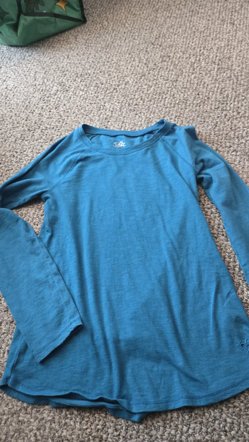 Justice Blue Long Sleeve Shirt