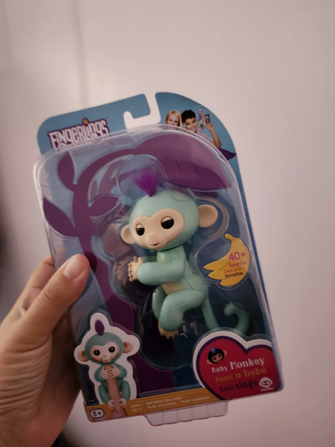 Fingerlings Zoe Baby Monkey Toy