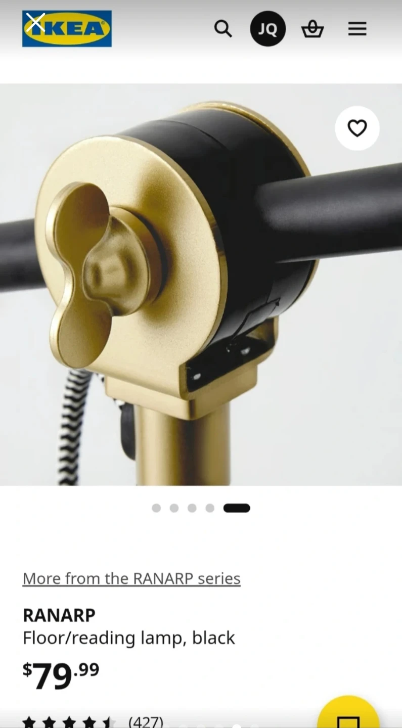 MUST GO TODAY ikea floor lamp like new! - photo 4