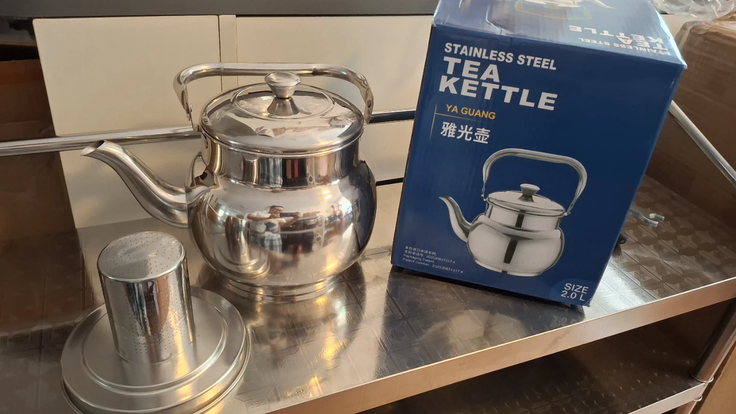 Stainless Steel Tea Kettle 2L - photo 2