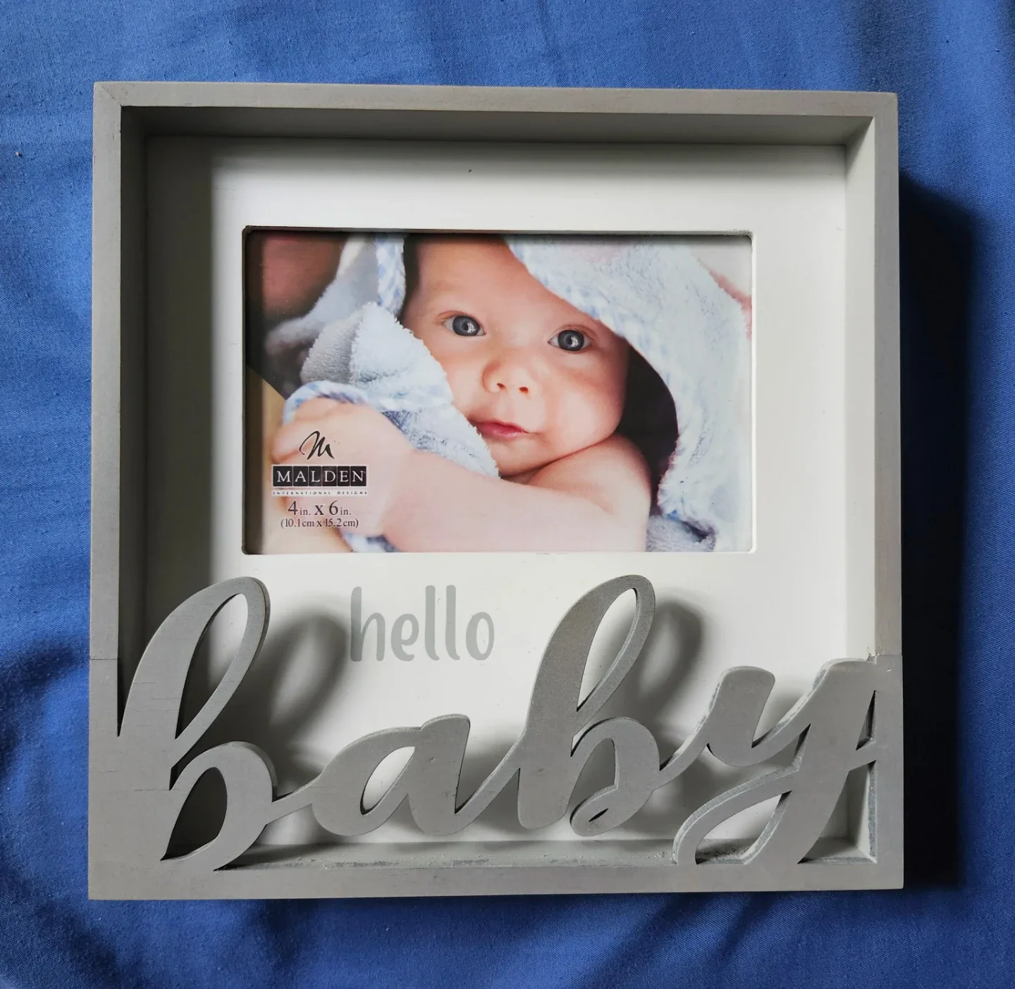 Malden "Hello Baby" Photo Frame 4x6