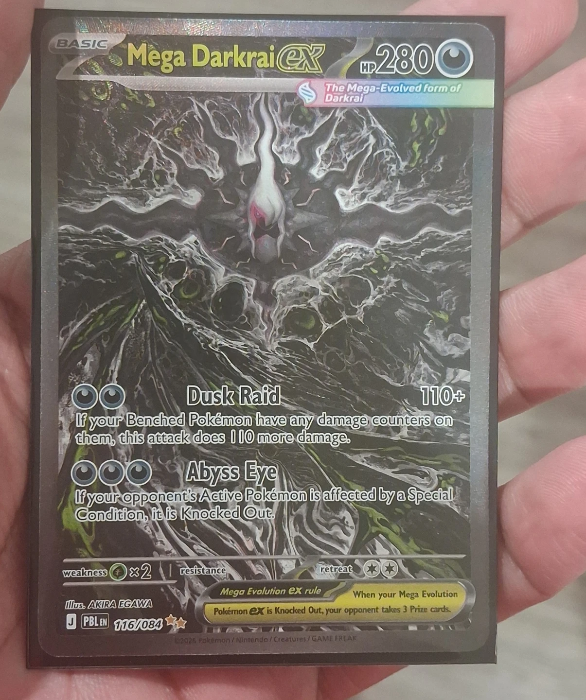 Pokemon TCG Mega Darkrai EX - 116/084 Holofoil - photo 2