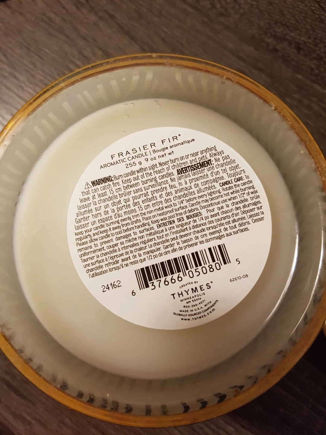 Thymes Frasier Fir Aromatic Candle - photo 2