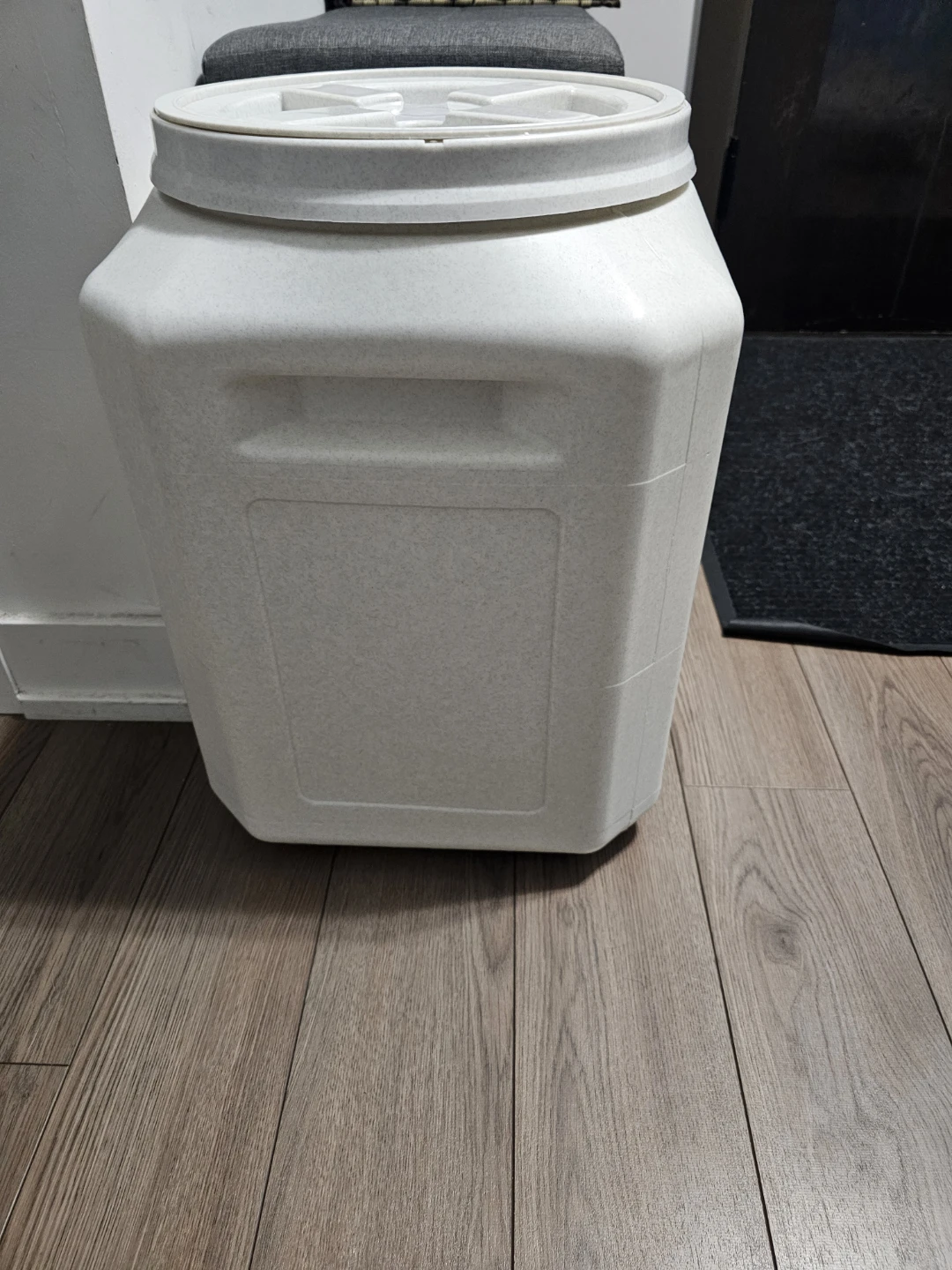 White Food Storage Container