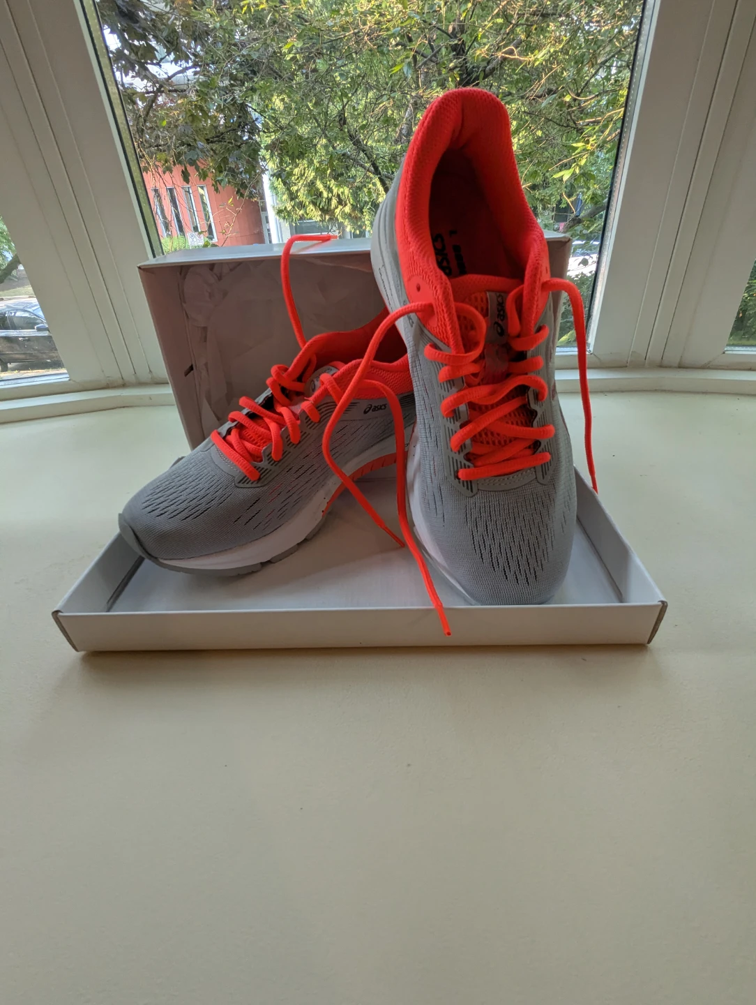 ASICS Running Shoes - Grey/Orange