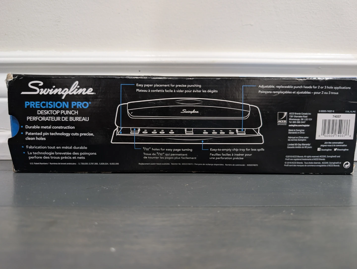 Swingline Precision Pro Desktop Punch - photo 2