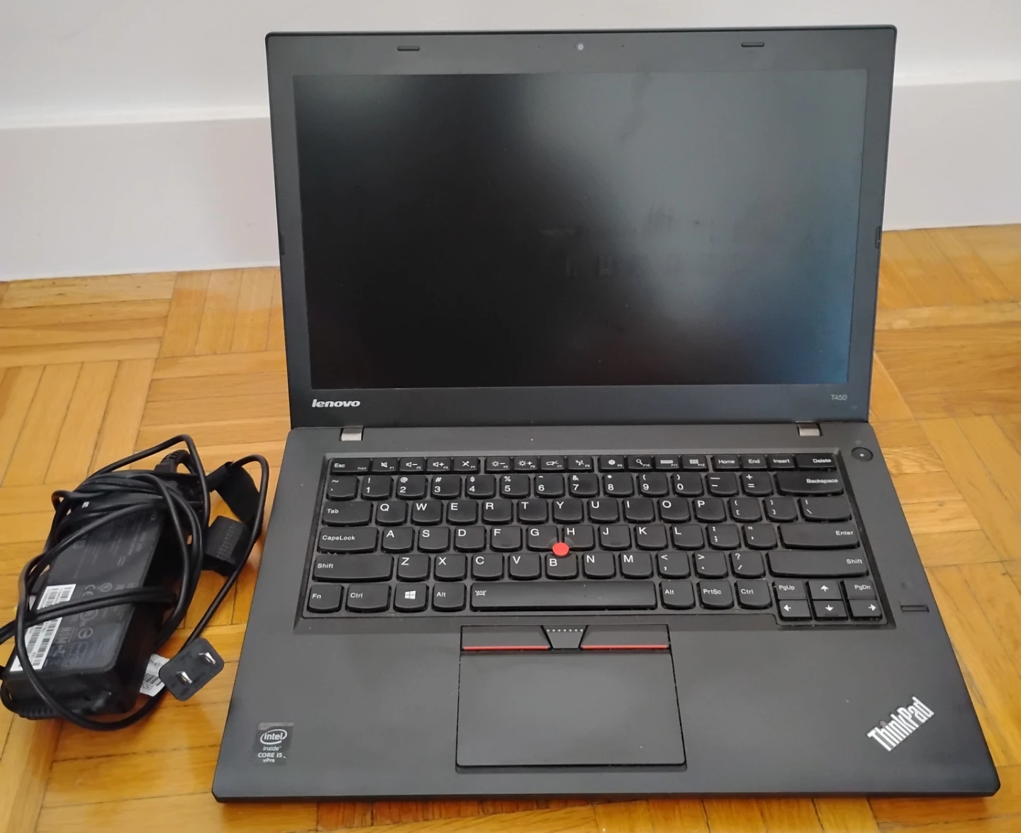 Windows 11 laptop Lenovo ThinkPad T450 with charger - photo 4