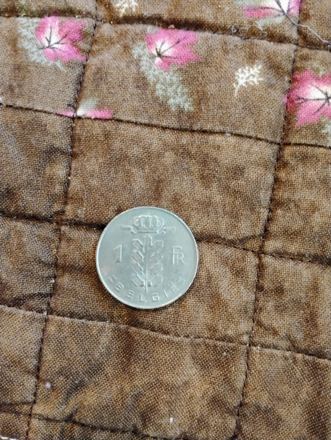Belgium 1 Franc Coin 1973