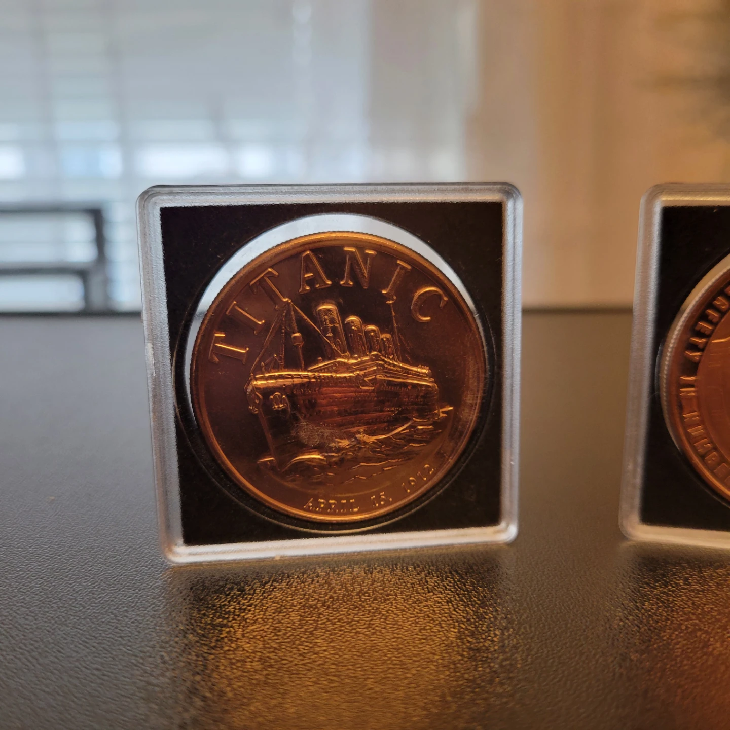 Titanic 1oz .999 Fine Copper Round - photo 2