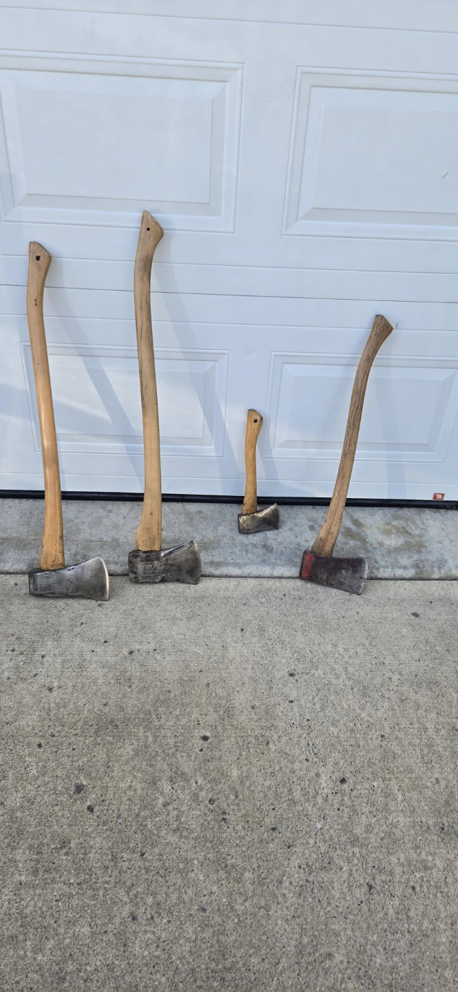 Assorted Axes, Sledgehammers, Rakes, and Forks - photo 5