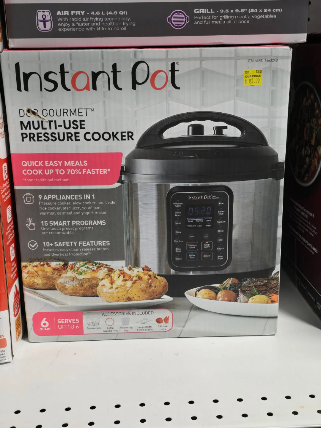 Instant Pot Duo Gourmet Multi-Use Pressure Cooker