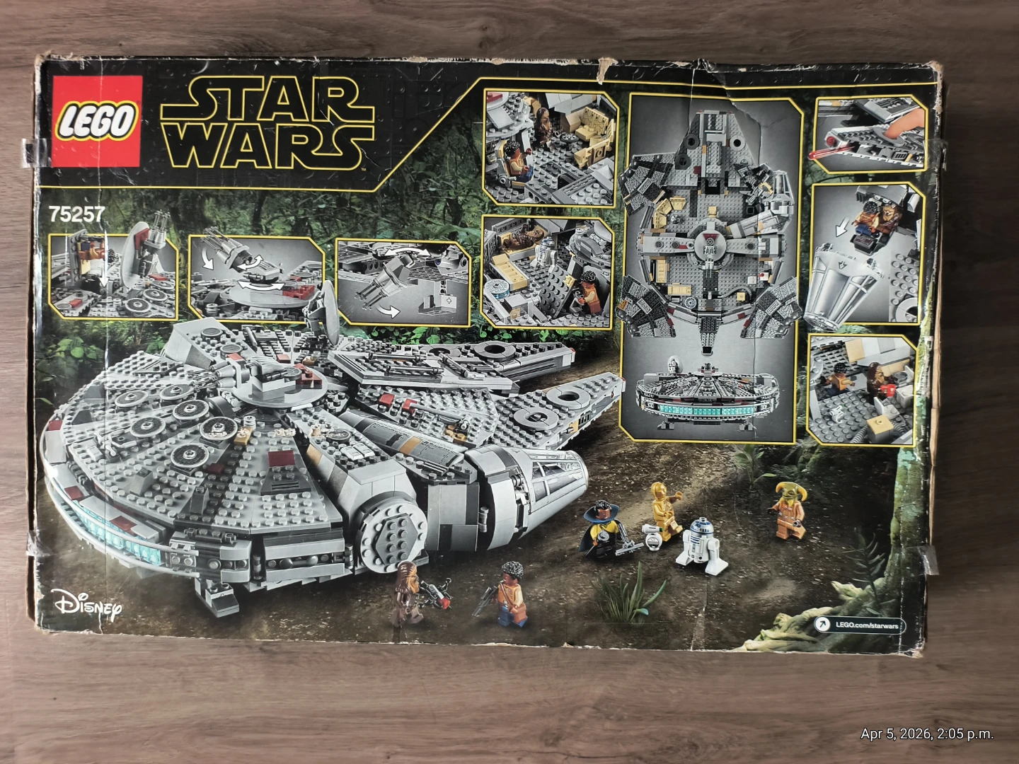 LEGO Star Wars Millennium Falcon 75257 Building Toy - photo 3