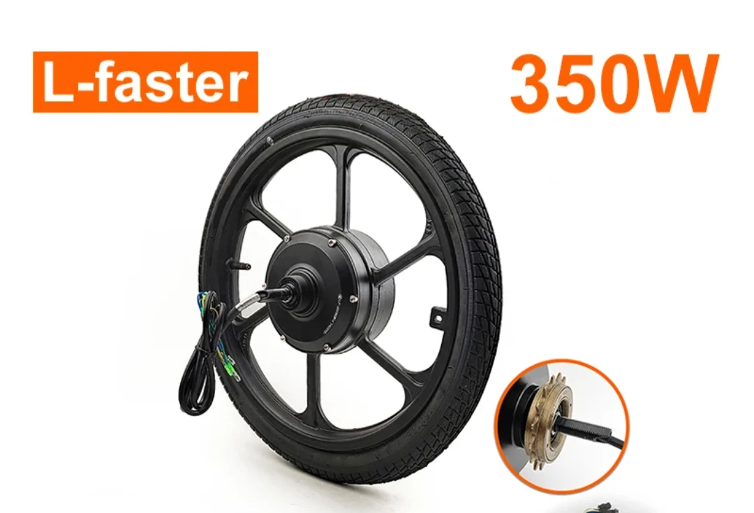 350W Electric Bicycle Hub Motor Wheel