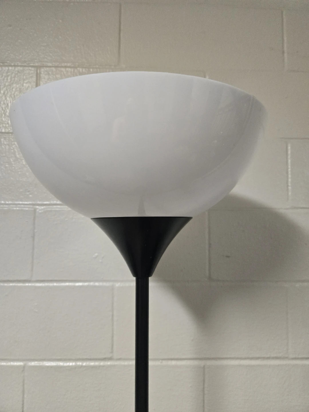 Simple Black Torchiere Floor Standing Lamp with Bulb - photo 4