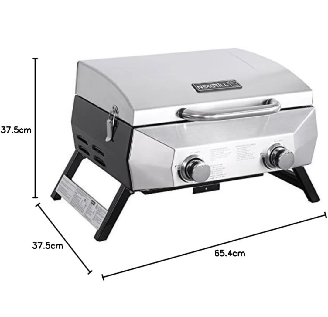 Nexgrill 2-Burner Portable Gas Grill