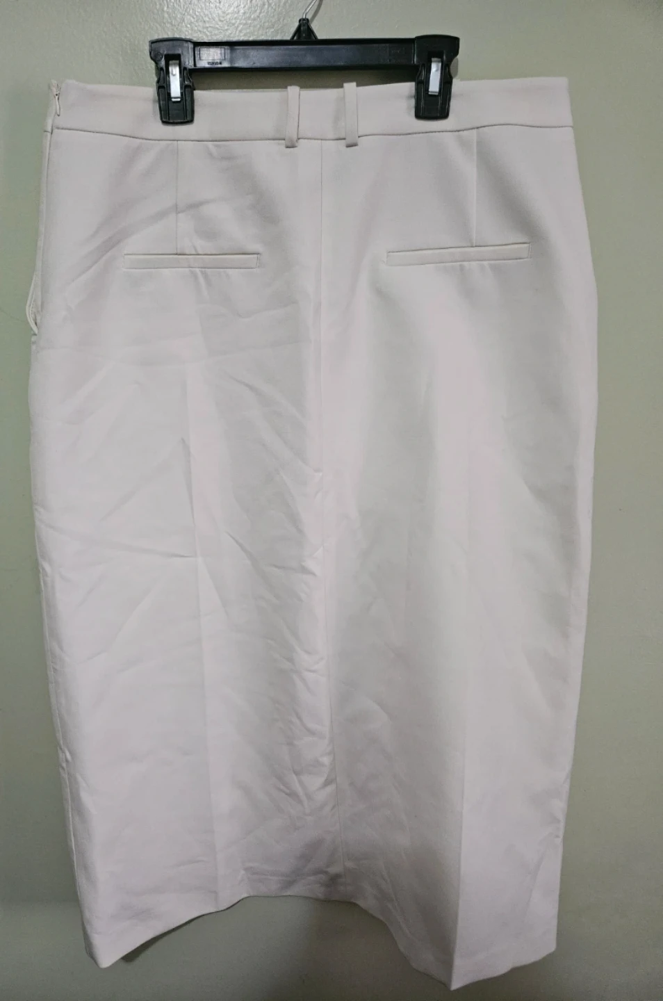 ZARA White Maxi Dress Skirt with Pockets - photo 2