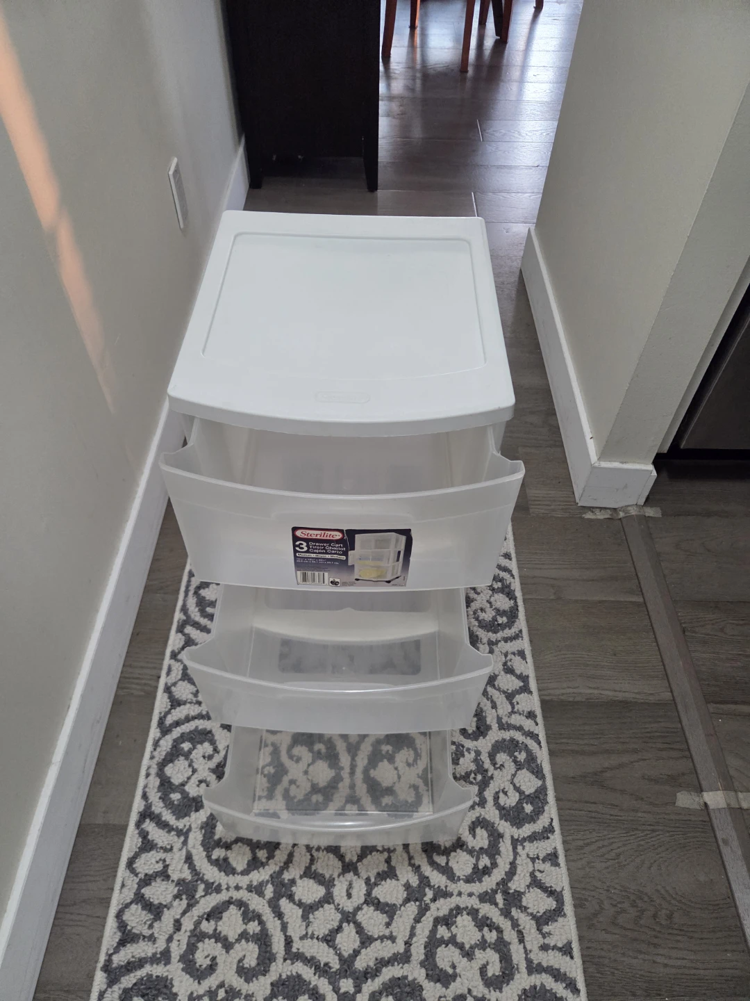 Sterilite 3 Drawer Storage Unit