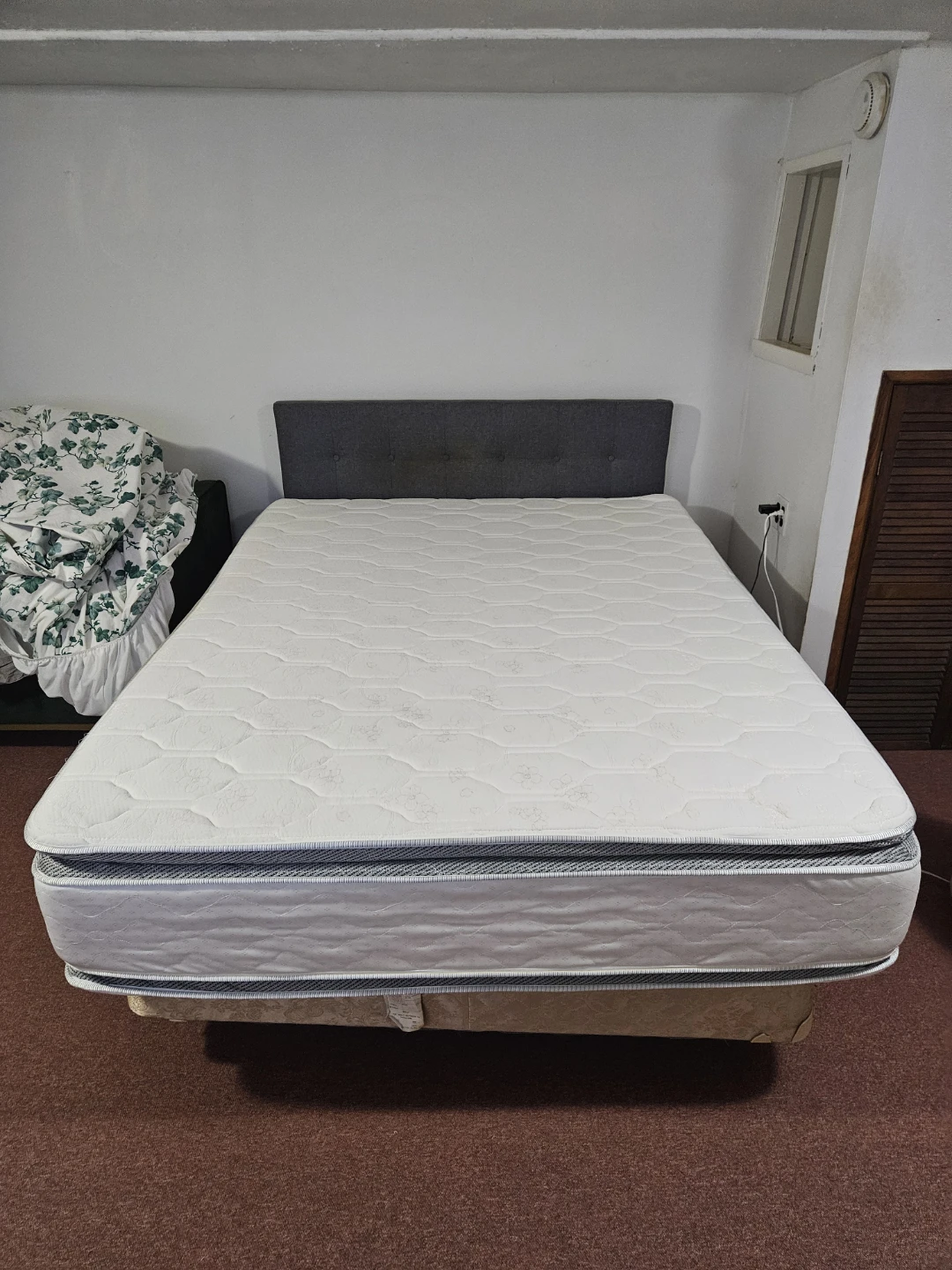 Quality thick pillowtop Queen size mattress only