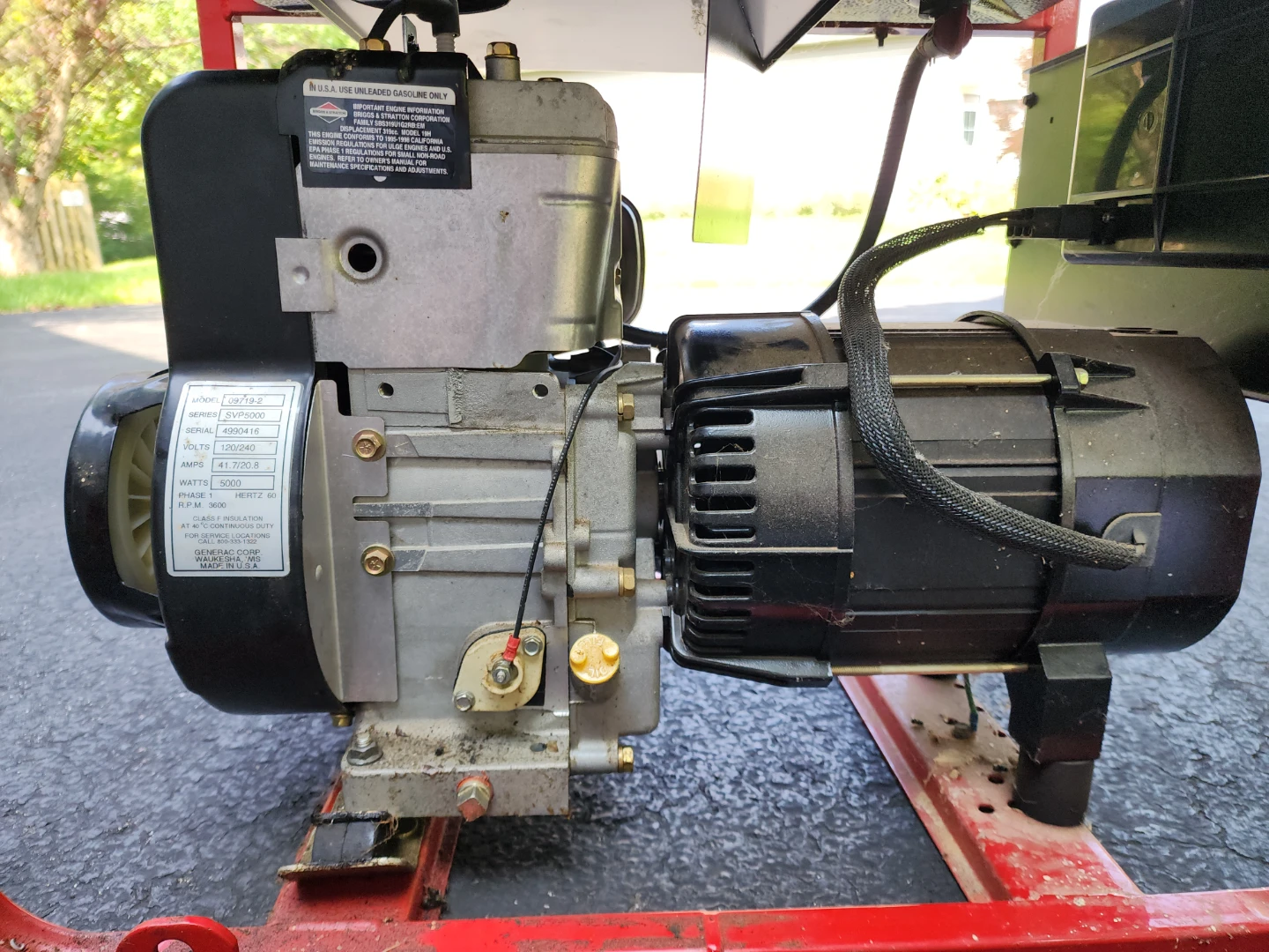 5000 Watt Portable Generator - photo 3