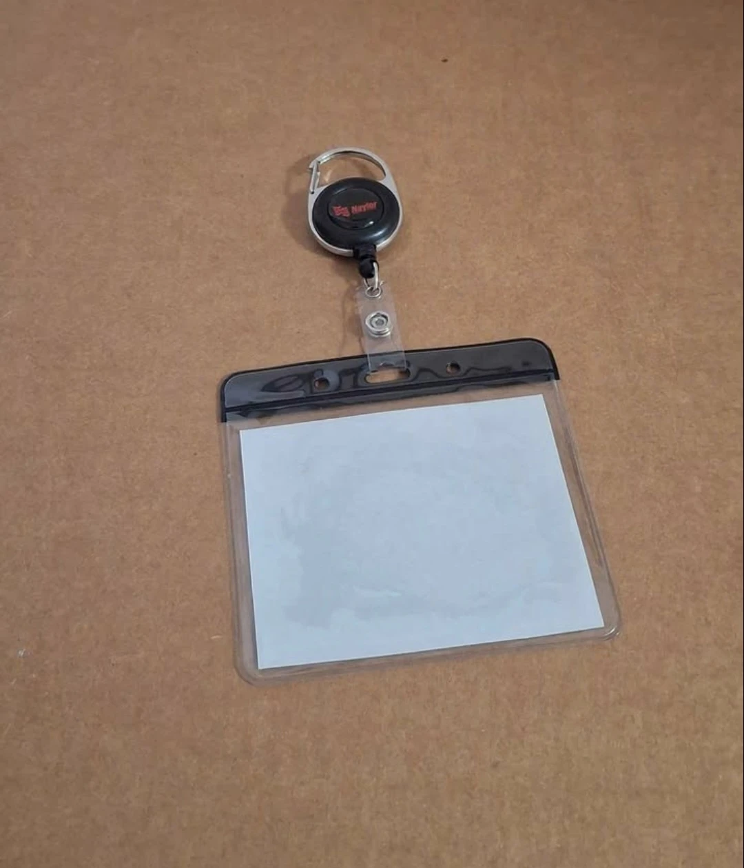 Retractable Keyring Badge Holder