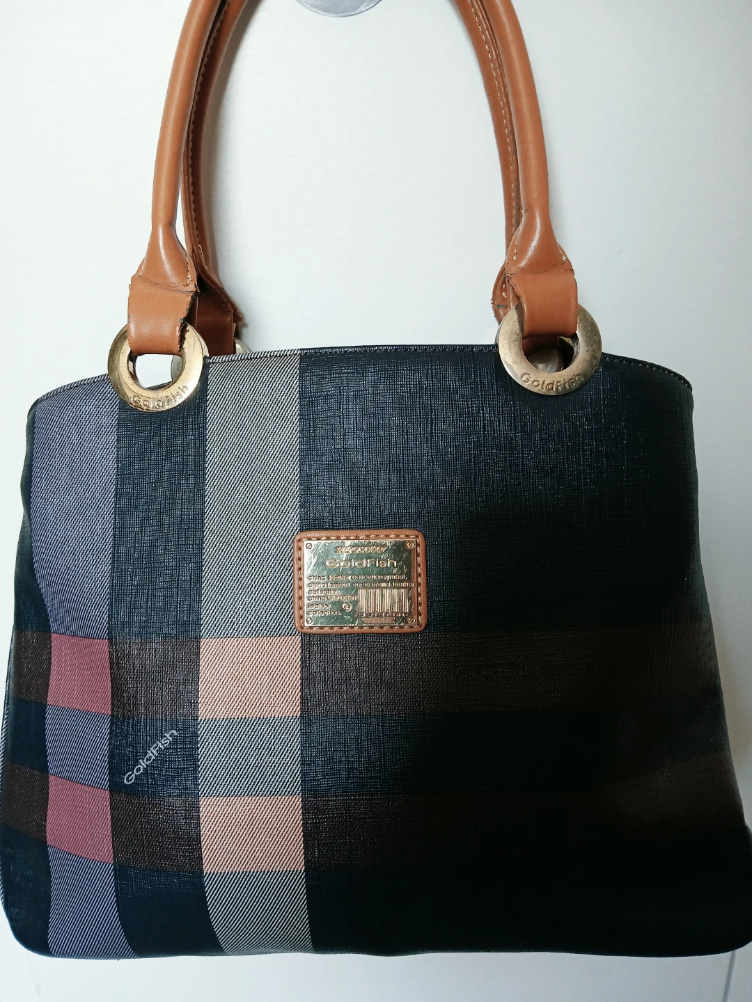 Goldfish Plaid Handbag - photo 4