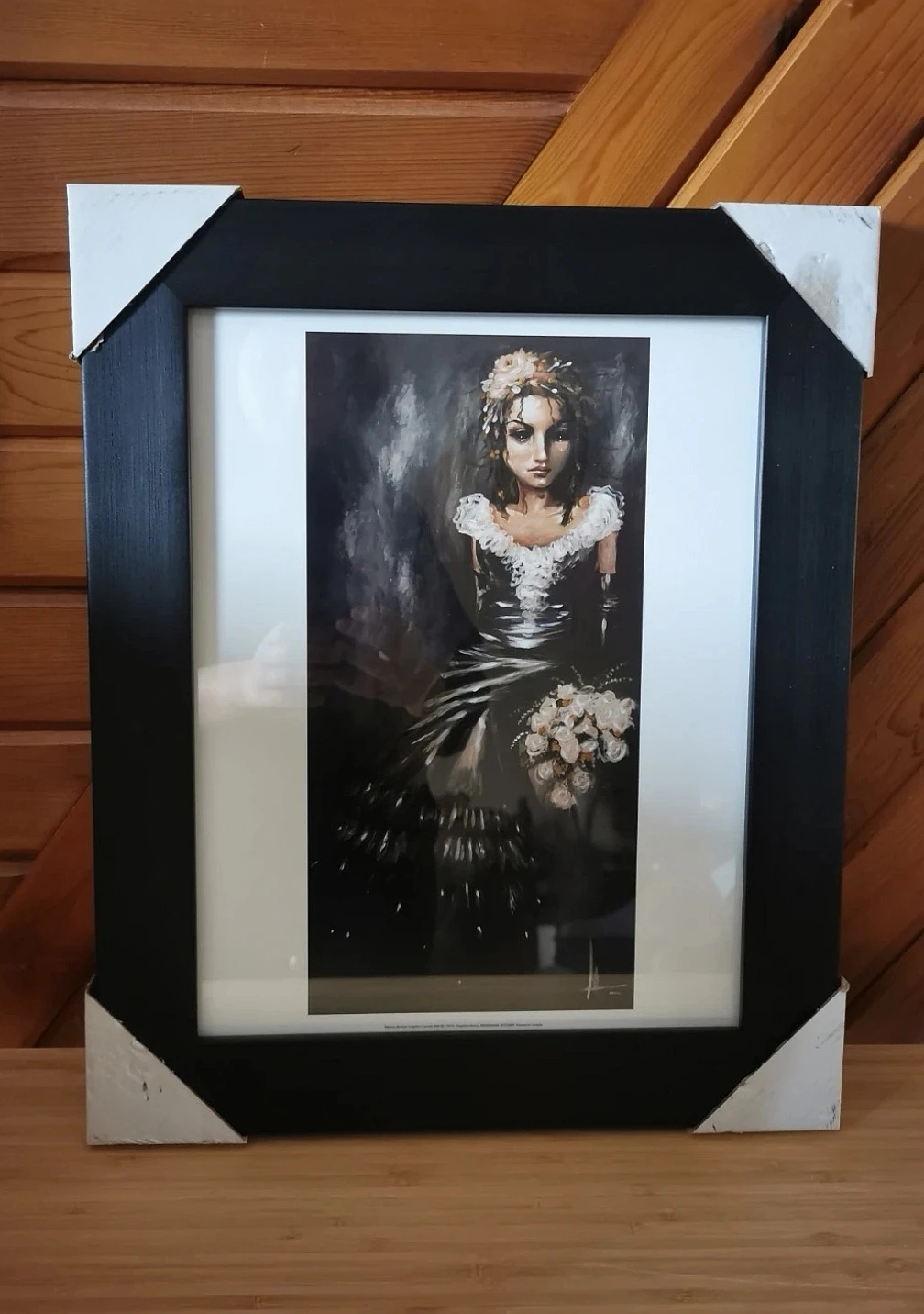 Bridesmaid by Angelina Wrona Framed Art Print