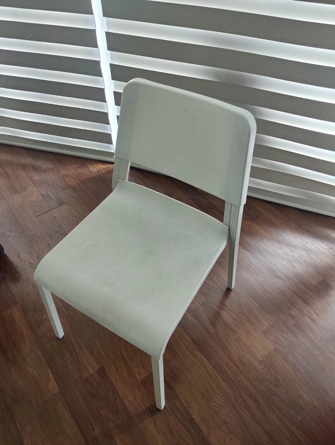 White Plastic Chair