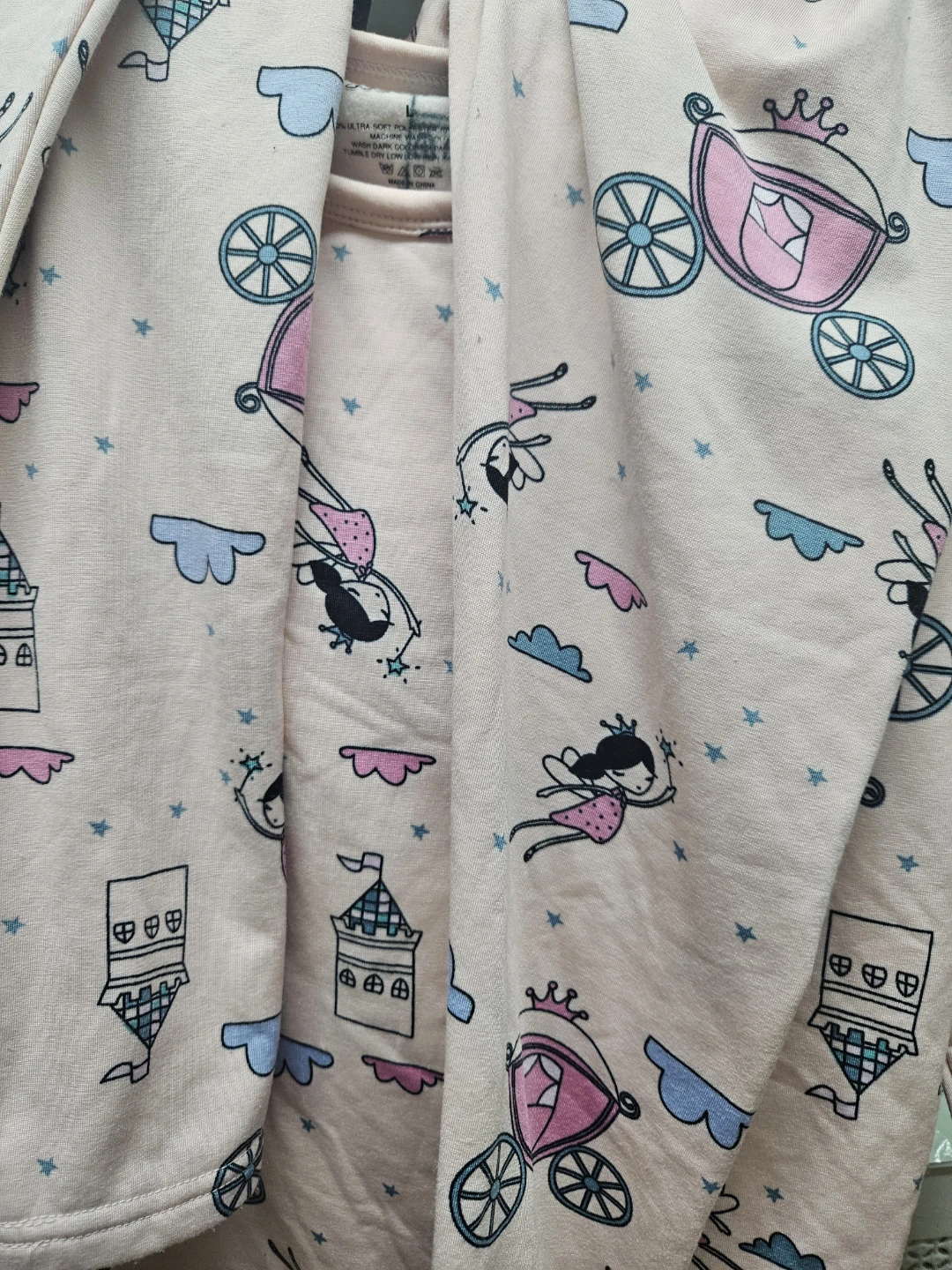 Kids thin fleece Pajama Set - photo 3