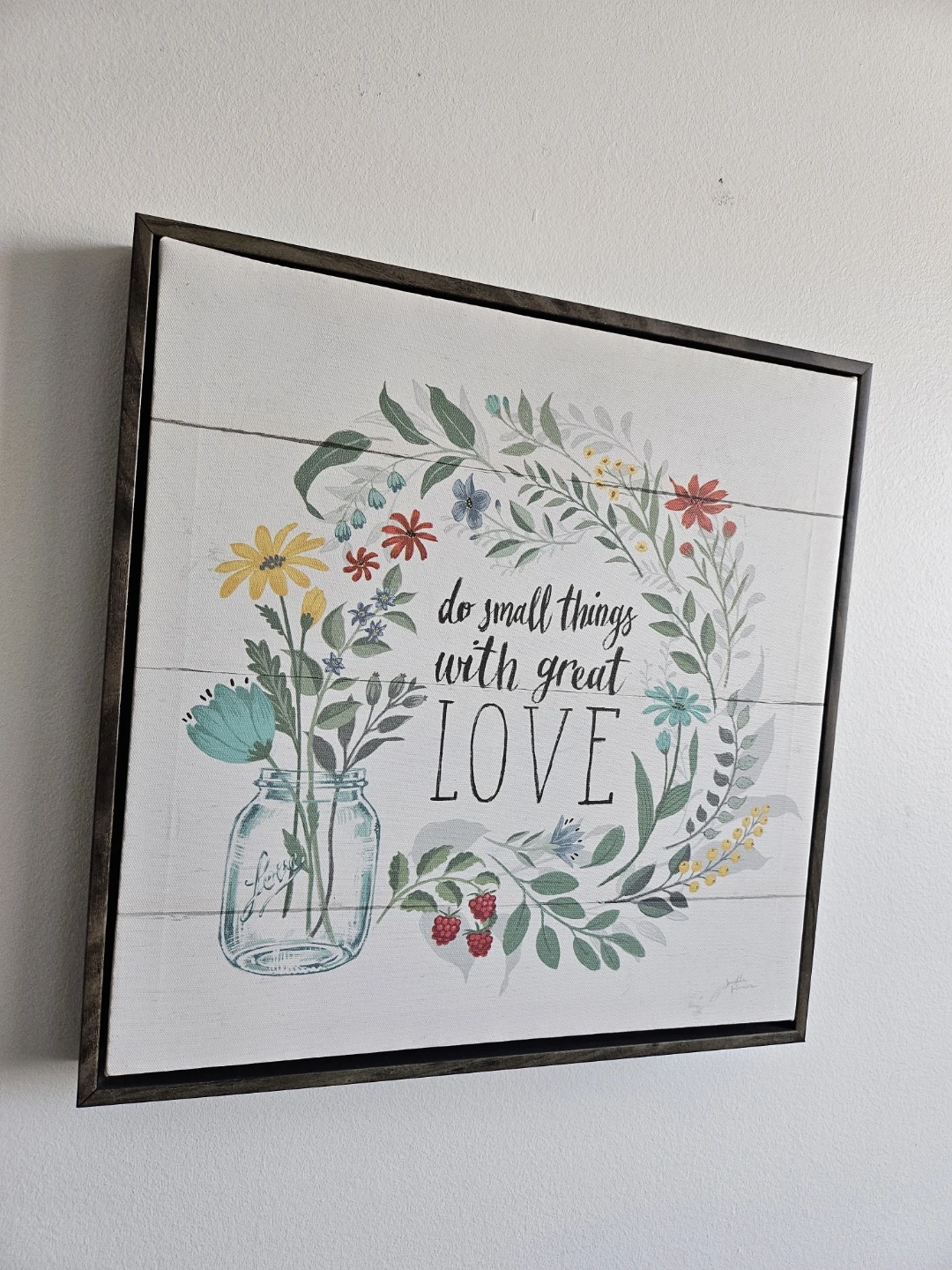 Wall Canvas Art - 15"x15"