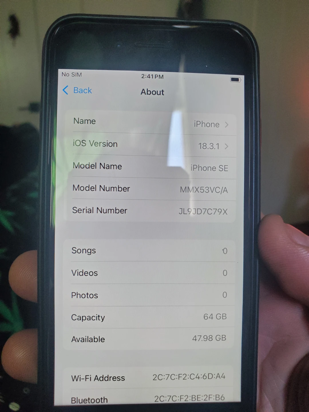 Apple iPhone SE (3rd gen) 64GB