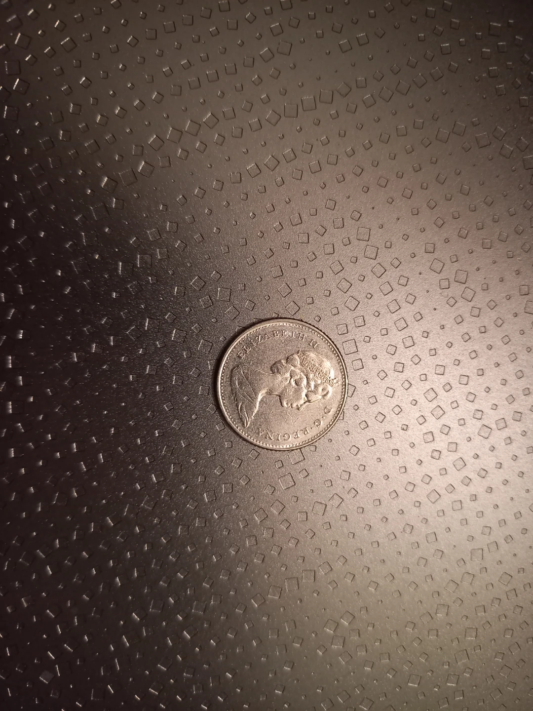 1968 Canadian 10 Cent Dime Coin - photo 2