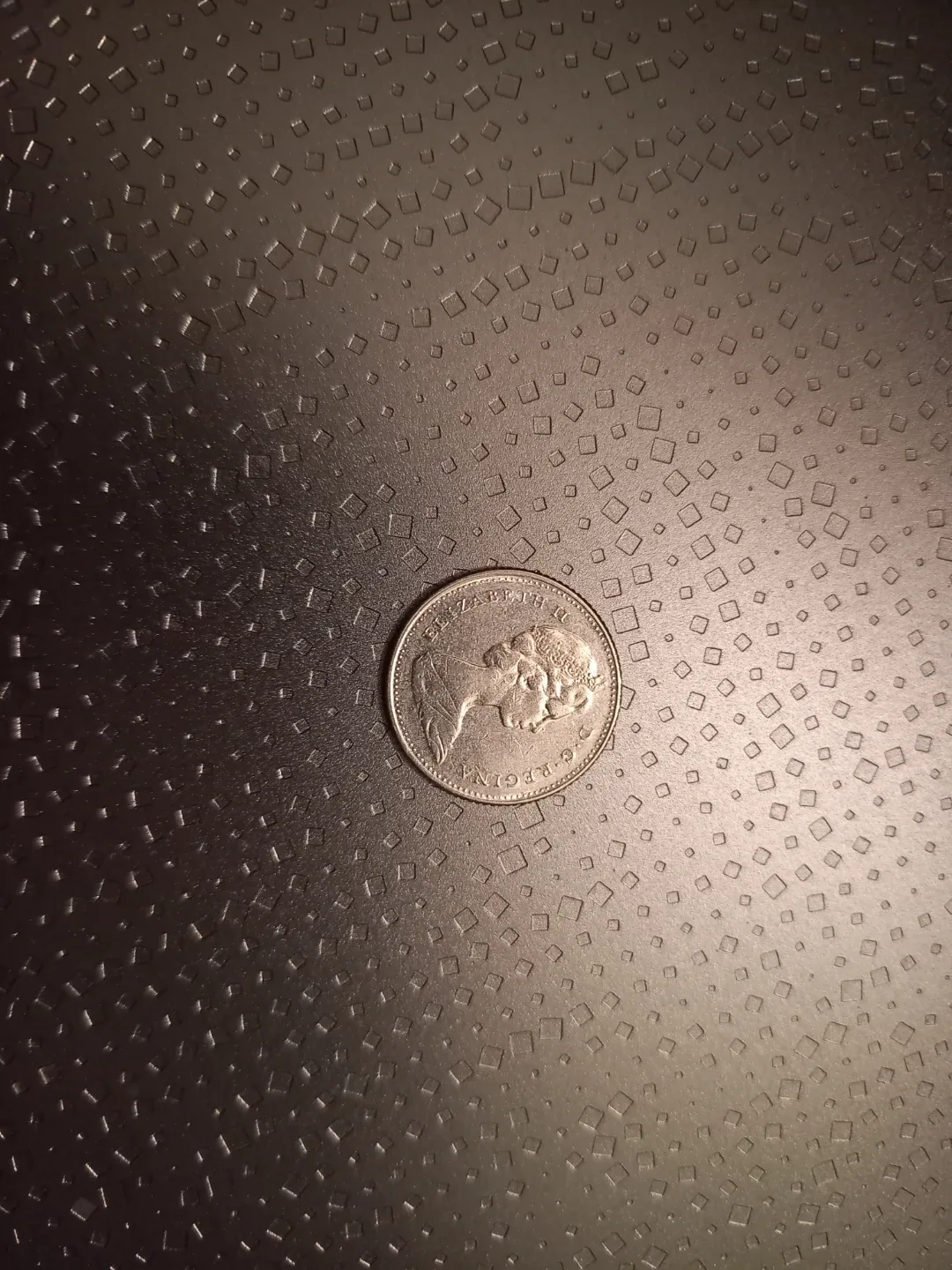1968 Canadian 10 Cent Dime Coin - photo 2