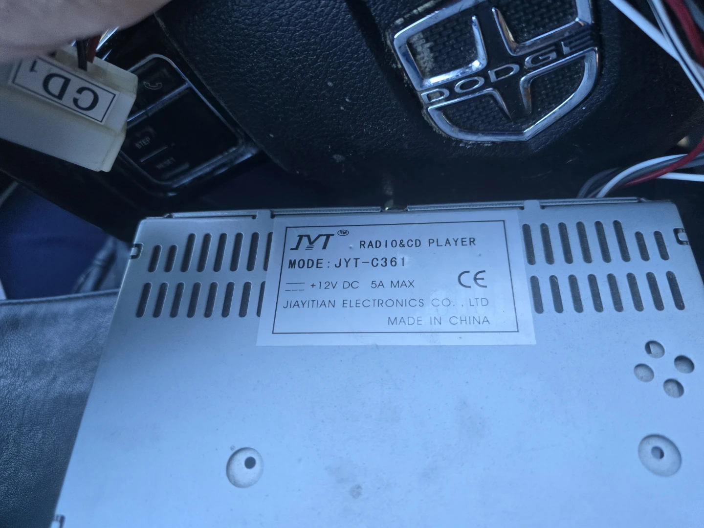 JYT Car Radio & CD Player JY T-C361 - photo 2