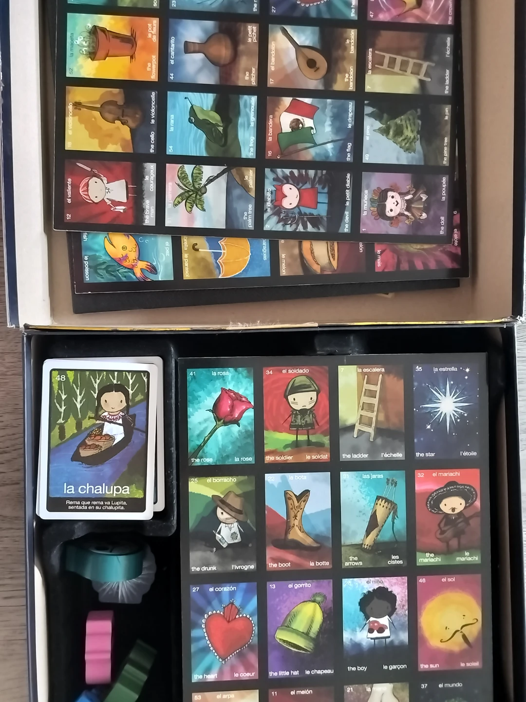 Deluxe Lottery & Snakes & Ladders Board Game